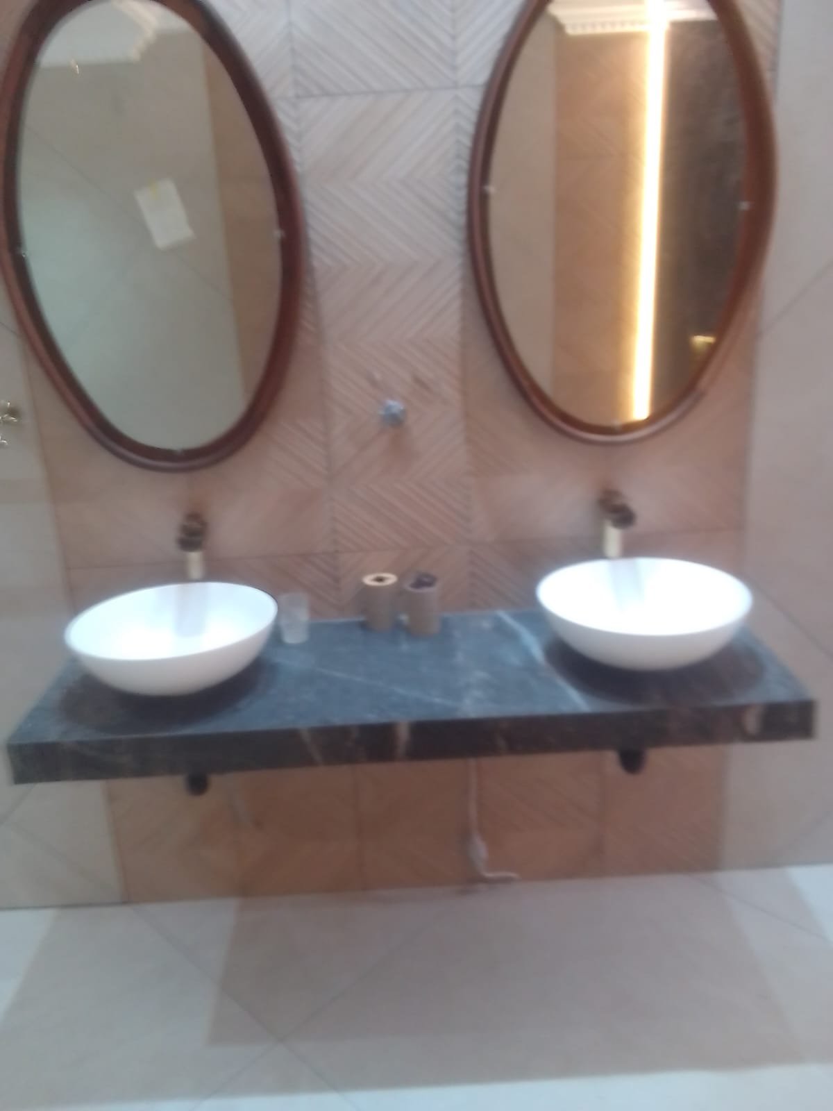 Plumbing work in progress